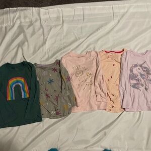Cat & Jack Long Sleeve Shirt Bundle size 5T